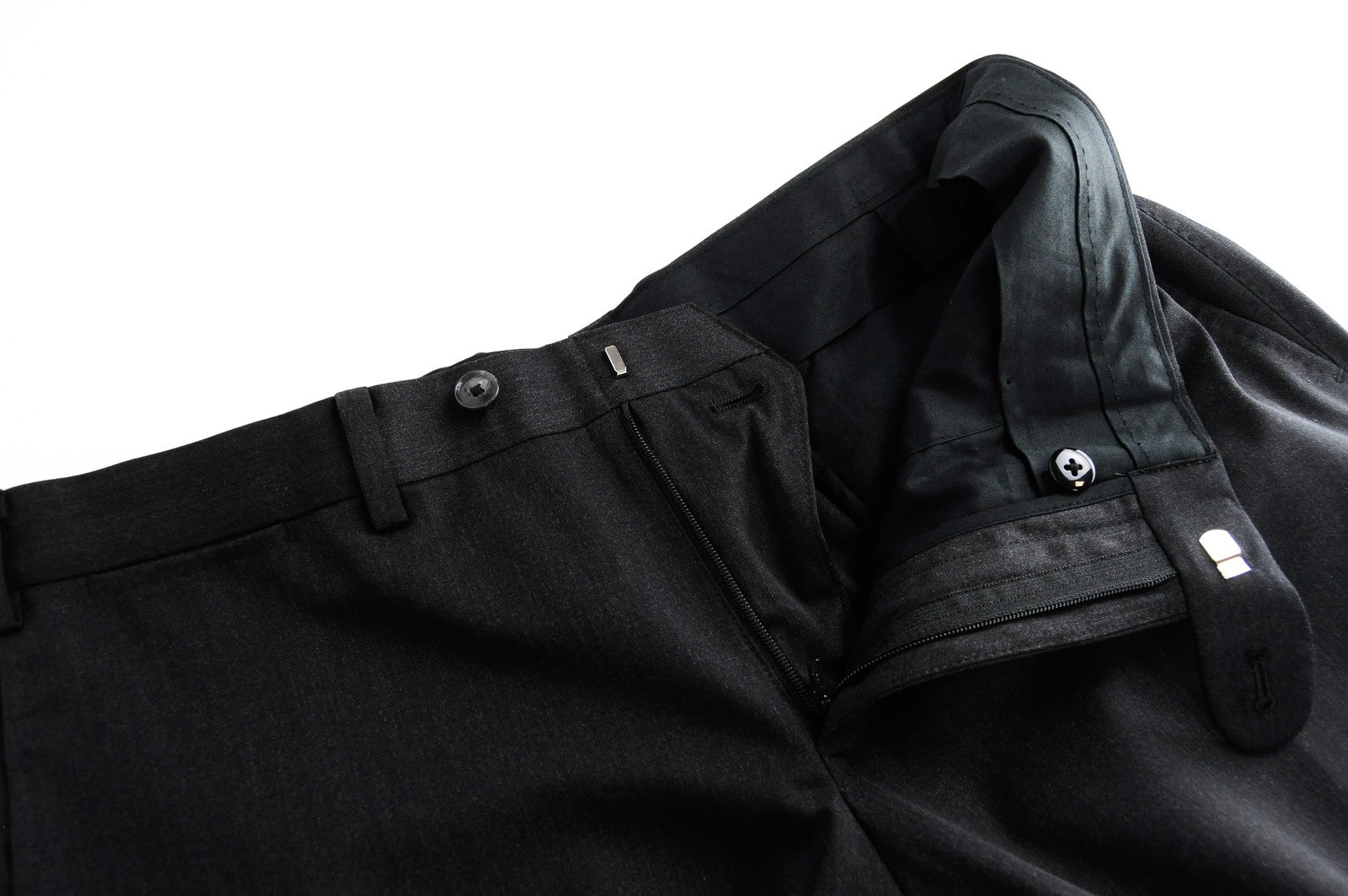 SUITSUPPLY Lazio Suit Mens UK34 Grey 2 Pc Classic Super 150's  Wool