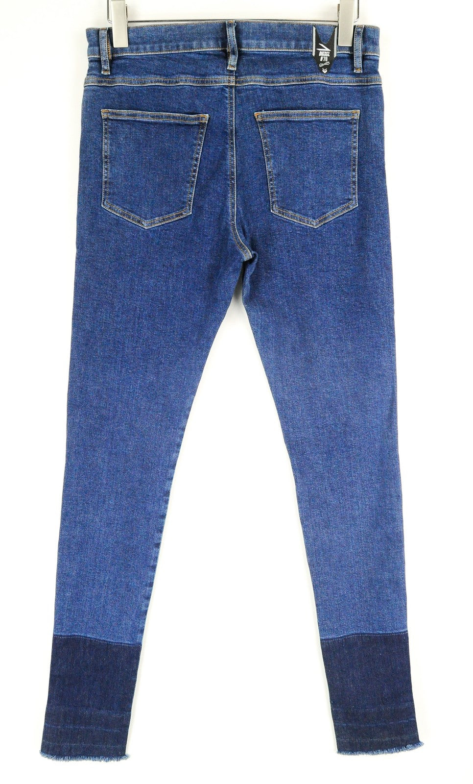 DIESEL D-Istort-SP 085AU Super Skinny W31 L32 vyriški mėlyni, tamprūs, skalbti džinsai 