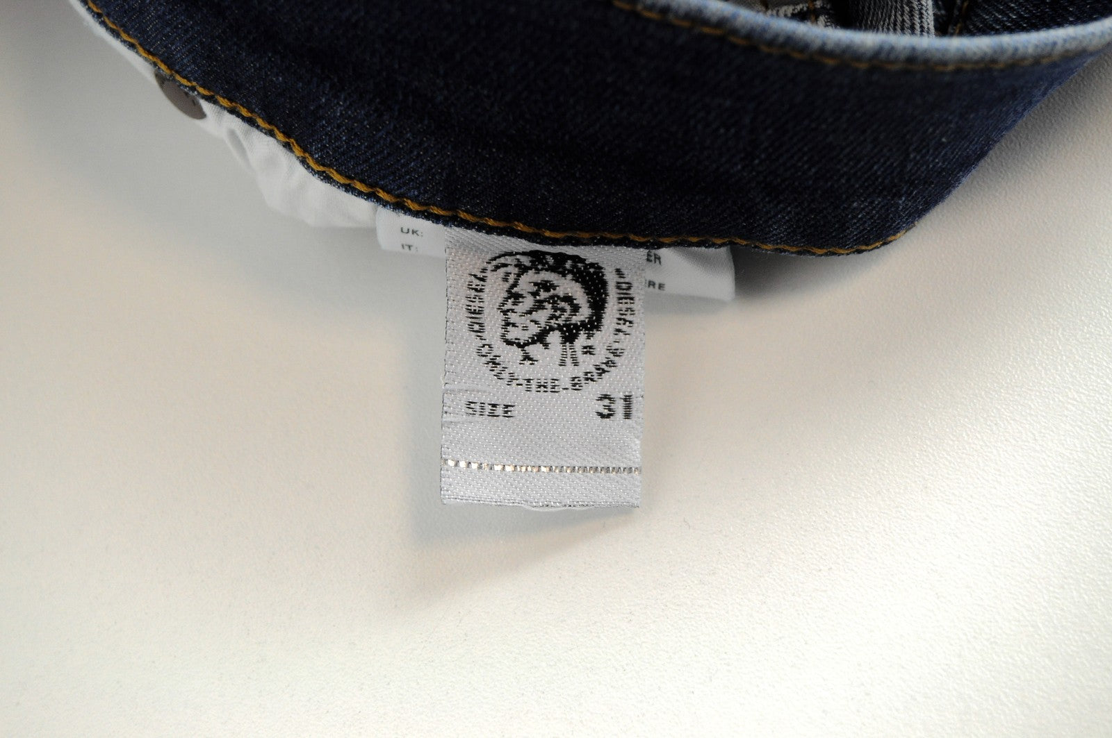 DIESEL D-Istort-SP 085AU Super Skinny W31 L32 vyriški mėlyni, tamprūs, skalbti džinsai 