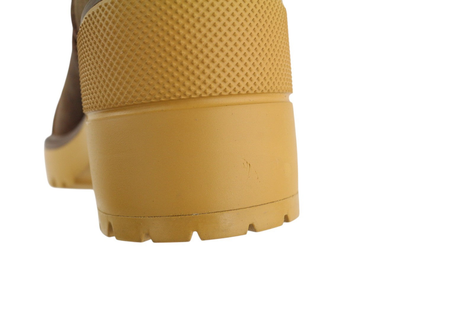 TIMBERLAND A25BV Women Boots EU39/40 Brown Leather Heeled Aged Look Mid-Top