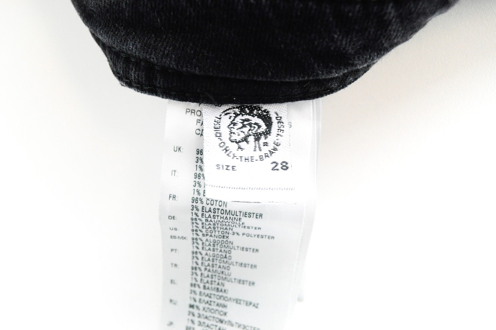 DIESEL Thommer 084NK Navy Blue W28 L32 Mens Jeans Slim Skinny Cotton Stretch