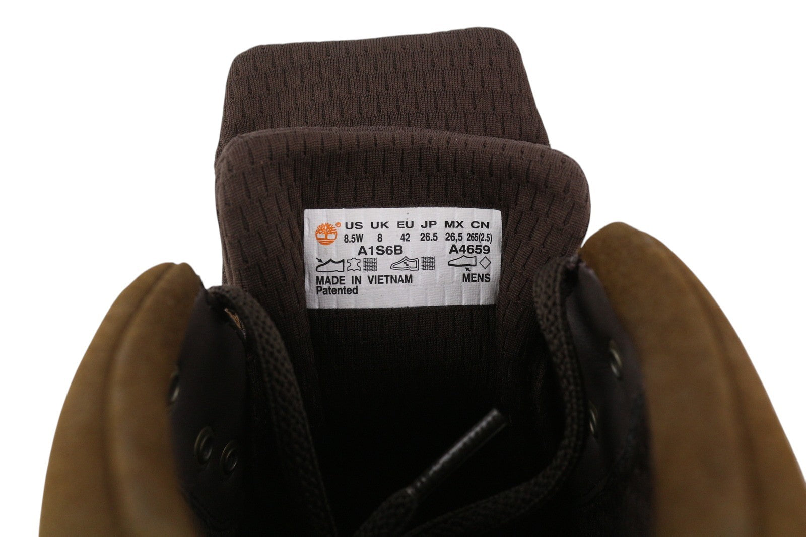 TIMBERLAND A1S6B Men Boots EU41/42 Leather Aged Look Aerocore Energy System