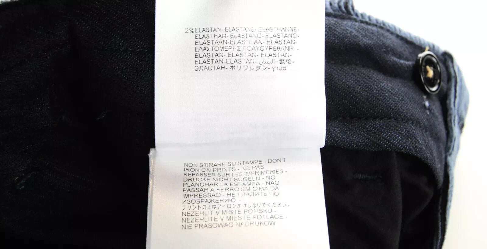 REPLAY Corduroy Trousers Mens W31 L30 Blue Cotton  Stretch Regular