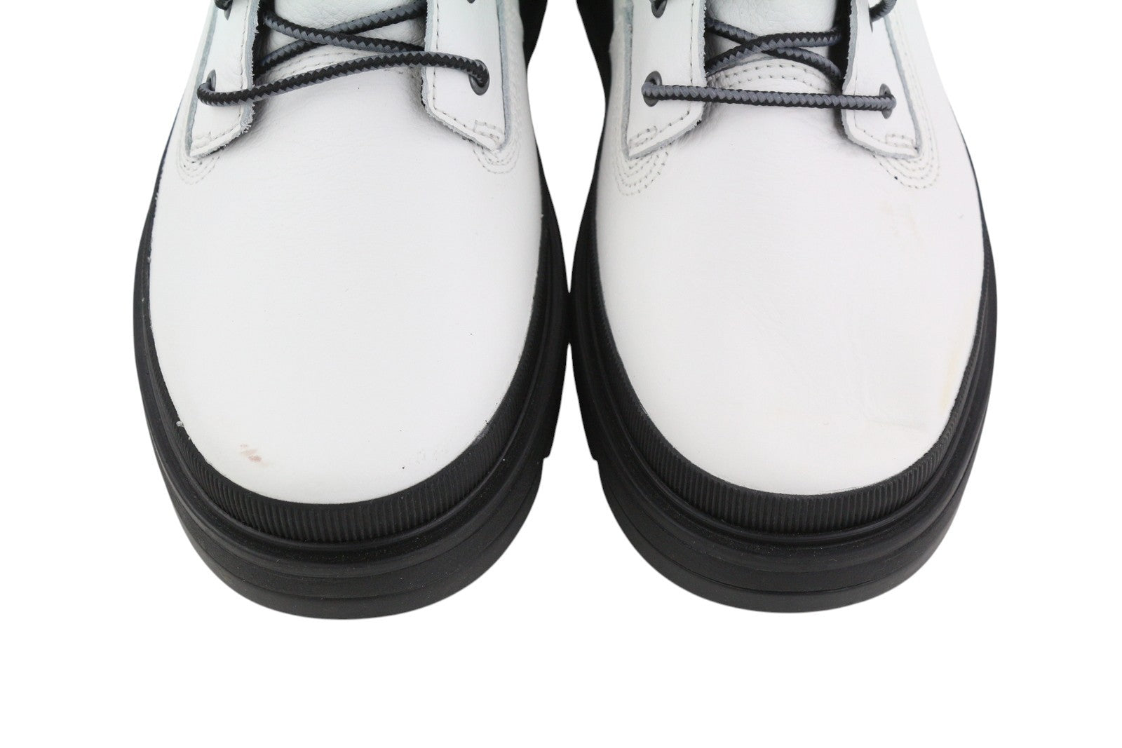 TIMBERLAND A2JQH Women Boots EU37/38 White Leather Laced GreenStride ReBOTL