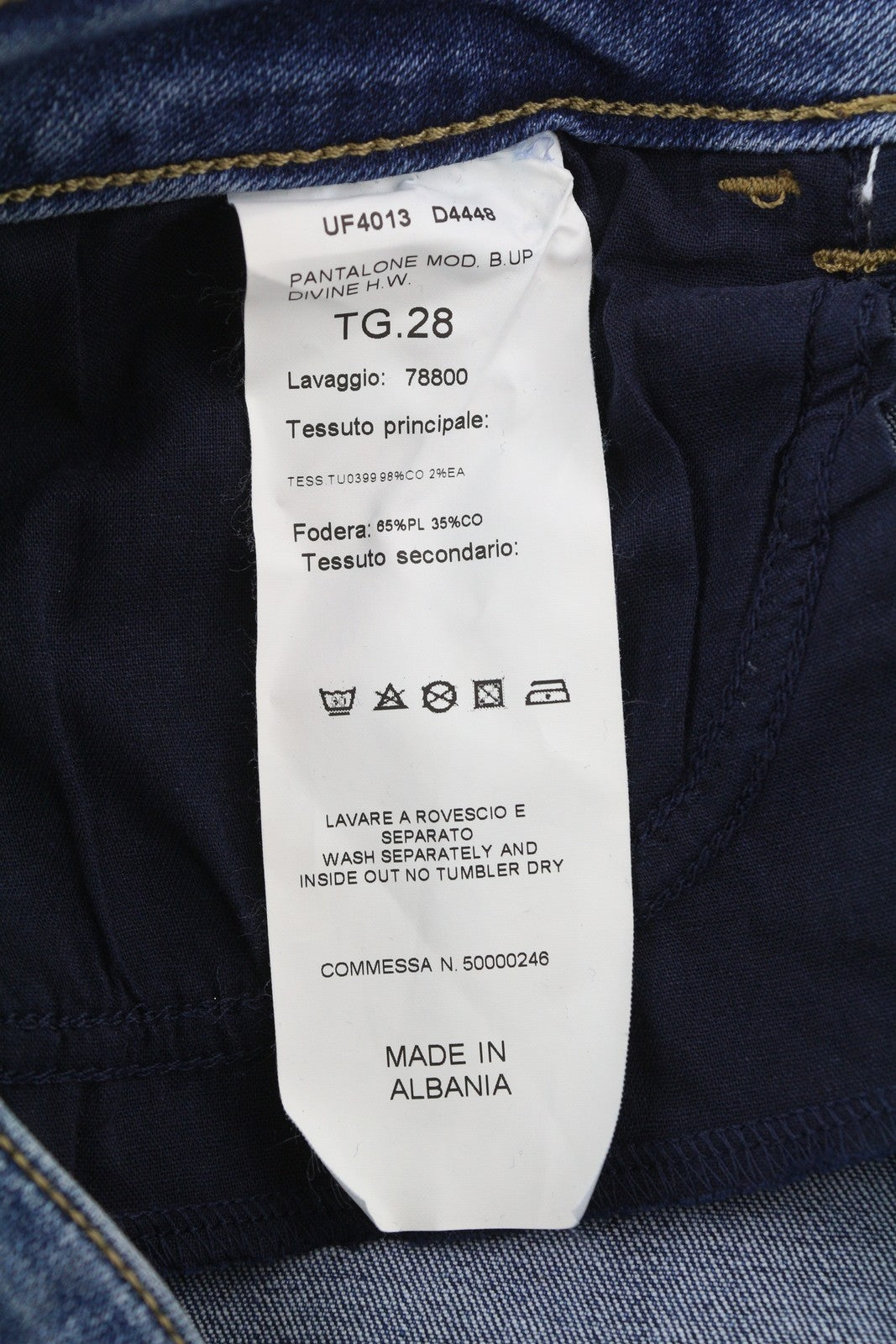 LIU JO Divine Women Jeans W28 Skinny Fit Washed Denim Blue Rhinestones Details