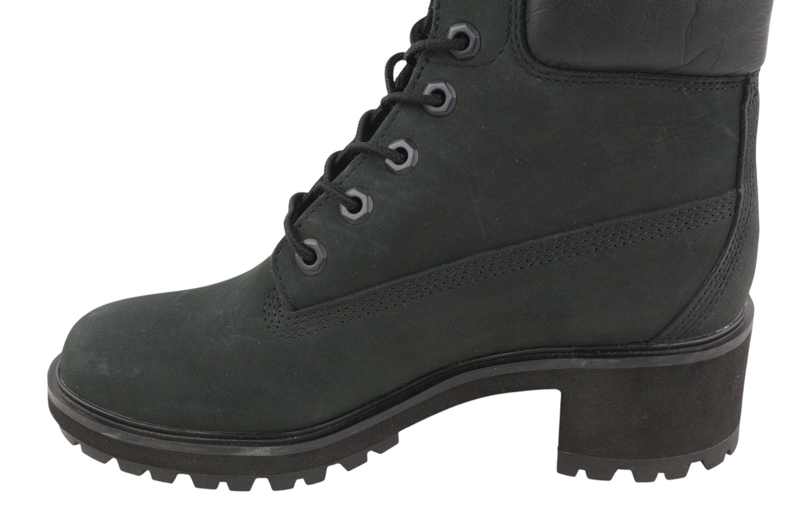 TIMBERLAND A25C4 Women Boots EU37/38 Black Leather Waterproof Heeled Ankle Top