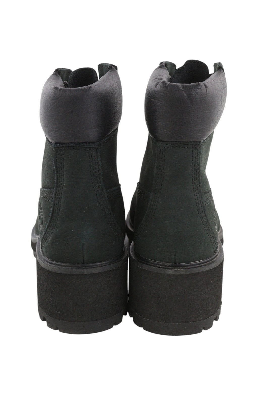 TIMBERLAND A25C4 Women Boots EU37/38 Black Leather Waterproof Heeled Ankle Top