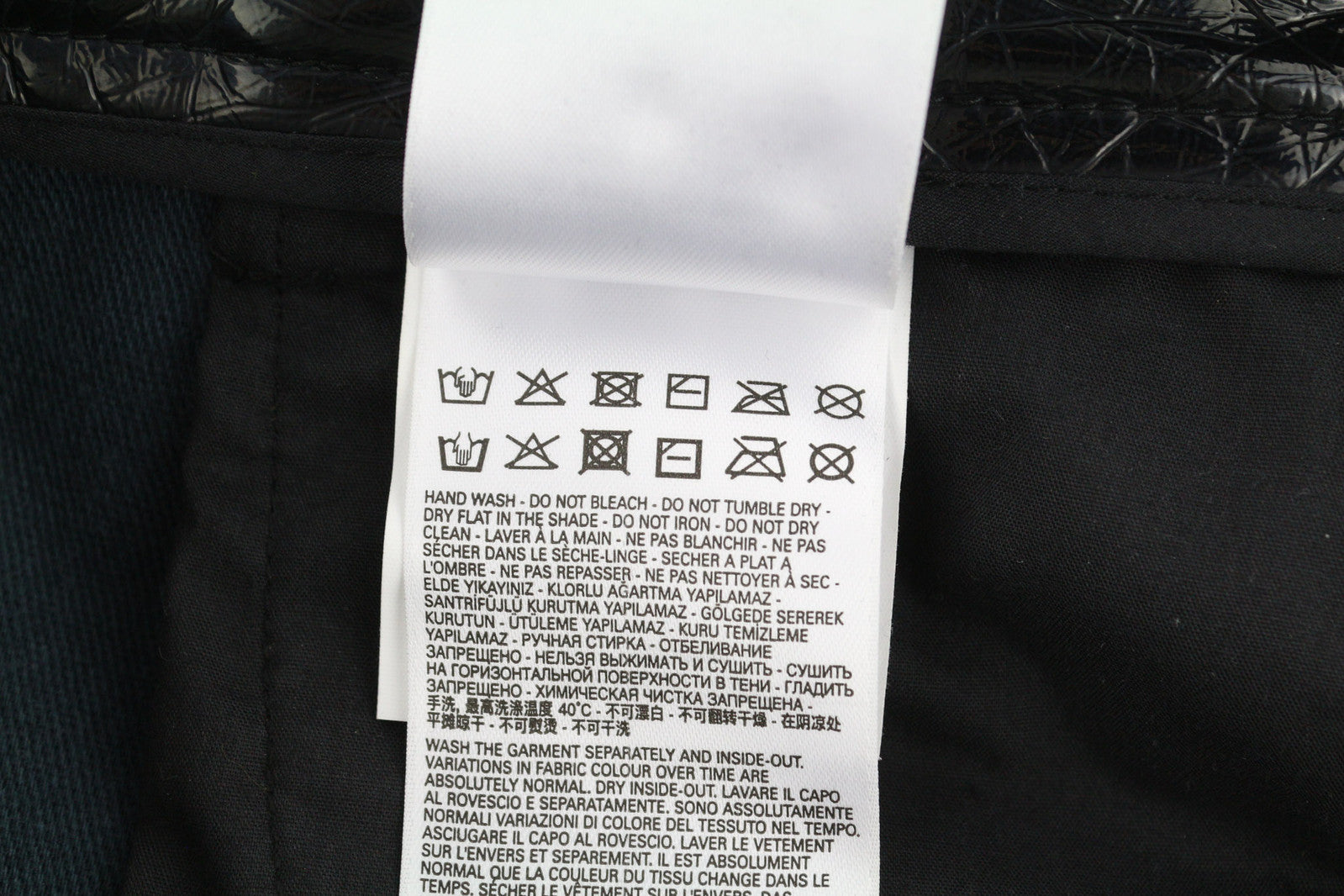 DIESEL P-Arcy Women Trousers W26 Black Coated Slim Fit Shiny Effect Zipp RRP€225