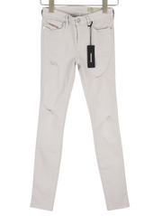 DIESEL Skinzee 084EX Women Jeans W25/L32 Super Slim Skinny Regular Waist Stretch