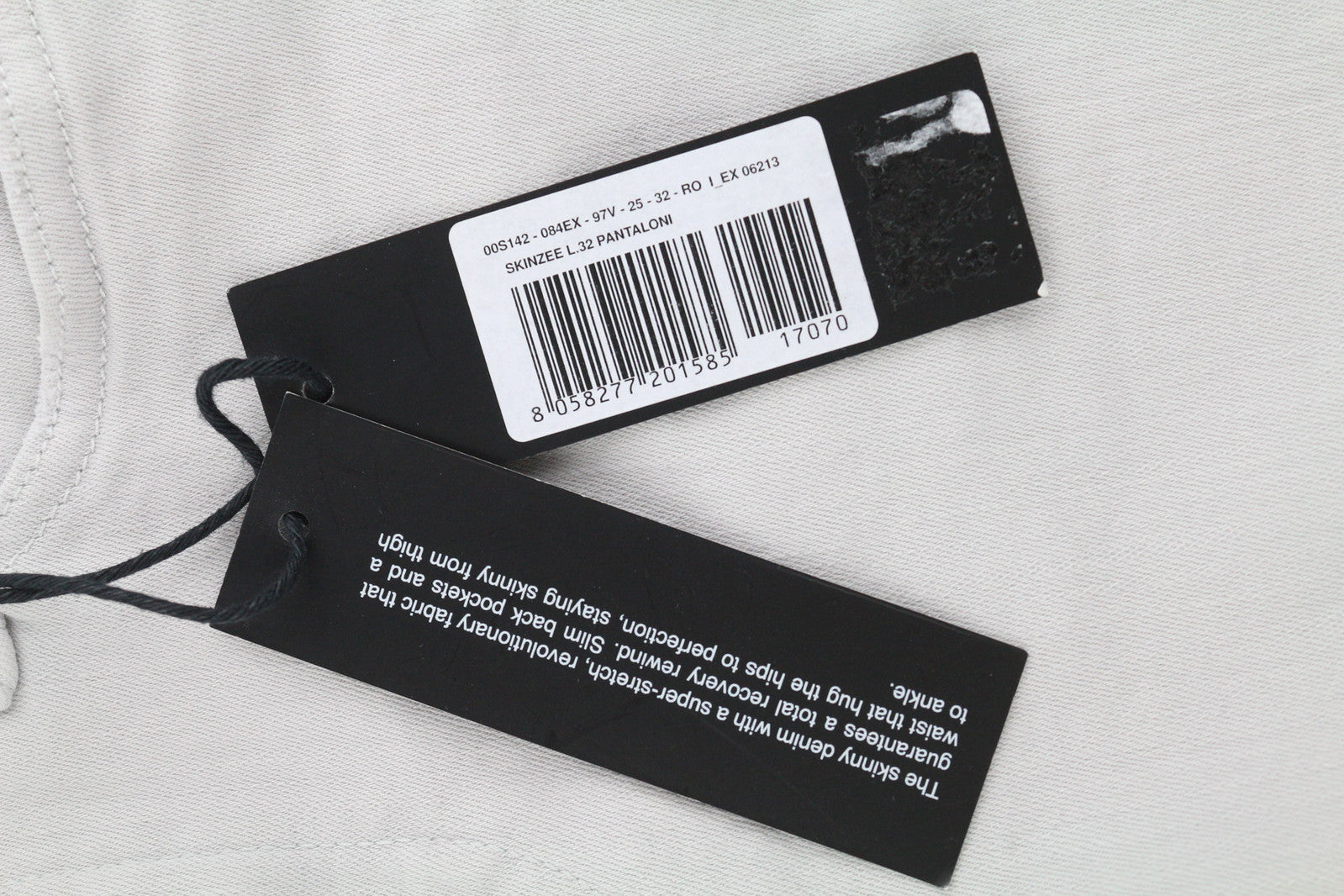 DIESEL Skinzee 084EX Women Jeans W25/L32 Super Slim Skinny Regular Waist Stretch