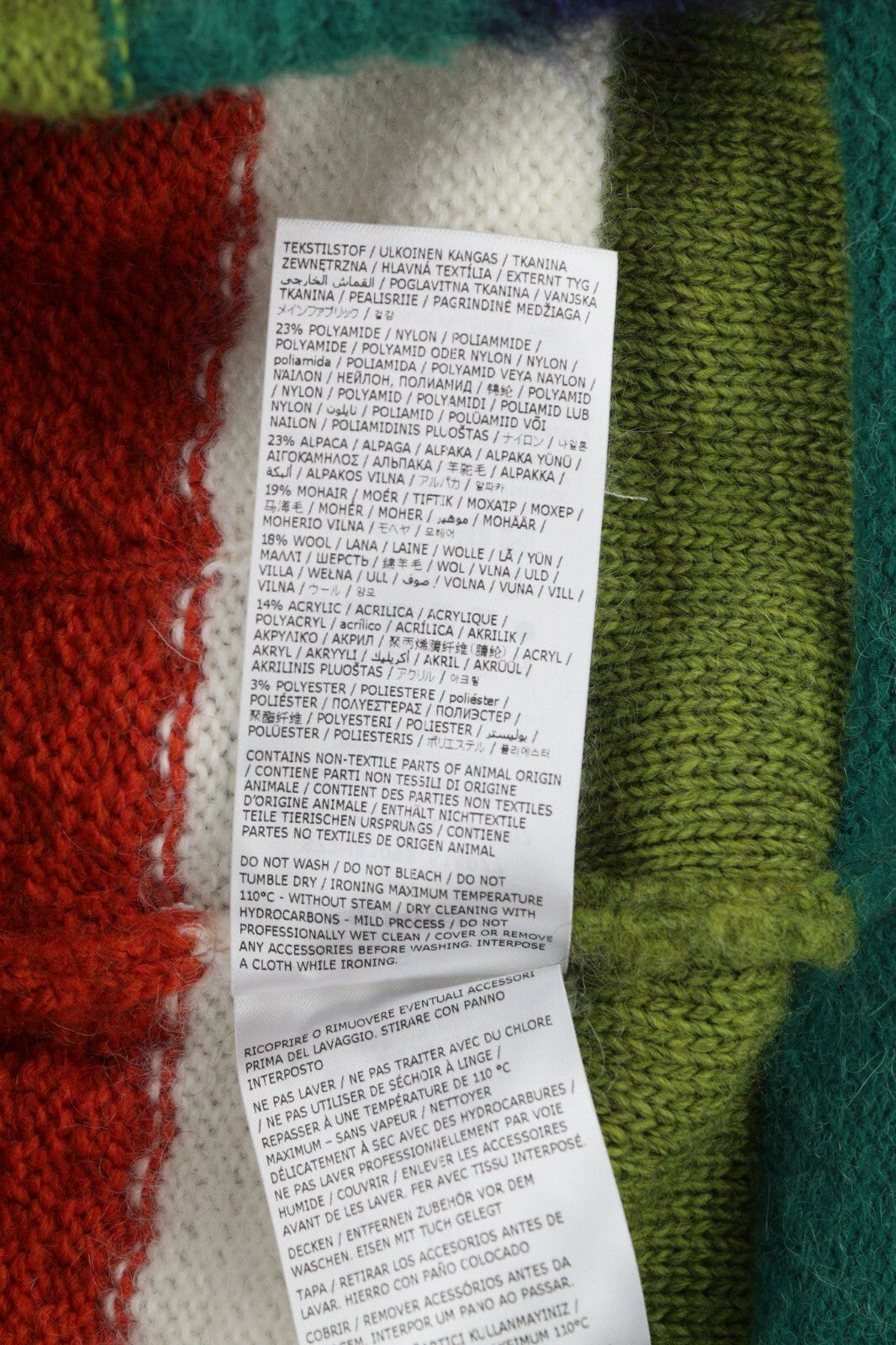 DSQUARED2 Women Jumper S Oversized Wool Moair Alpaca Overcoat RRP$2845