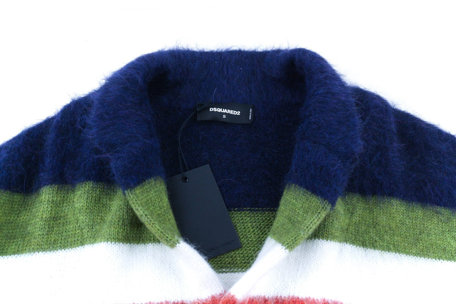 DSQUARED2 Women Jumper S Oversized Wool Moair Alpaca Overcoat RRP$2845