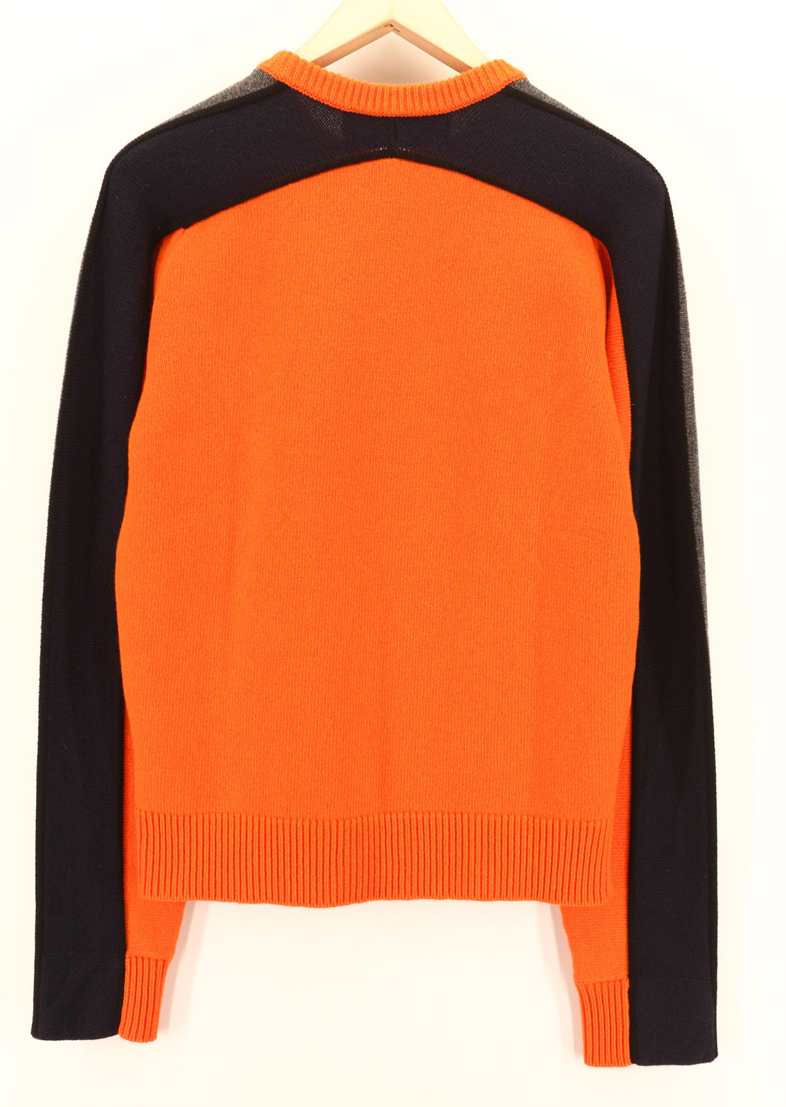 DSQUARED2 Women Jumper M Orange Pure Wool Long Sleeved Pullover Casual