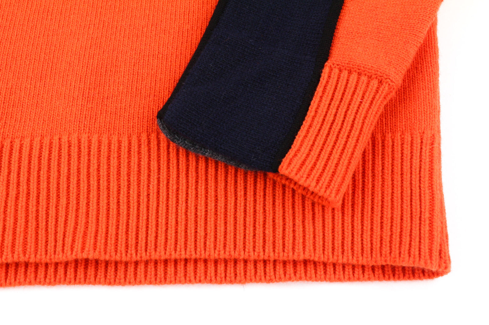 DSQUARED2 Women Jumper M Orange Pure Wool Long Sleeved Pullover Casual