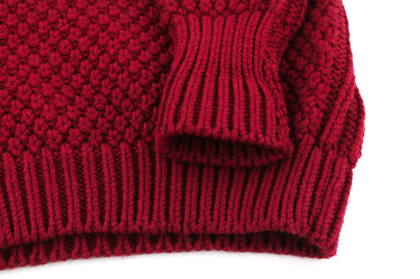 DSQUARED2 Women Jumper XS Red Pure Wool Knitted Long Sleeved Pullover