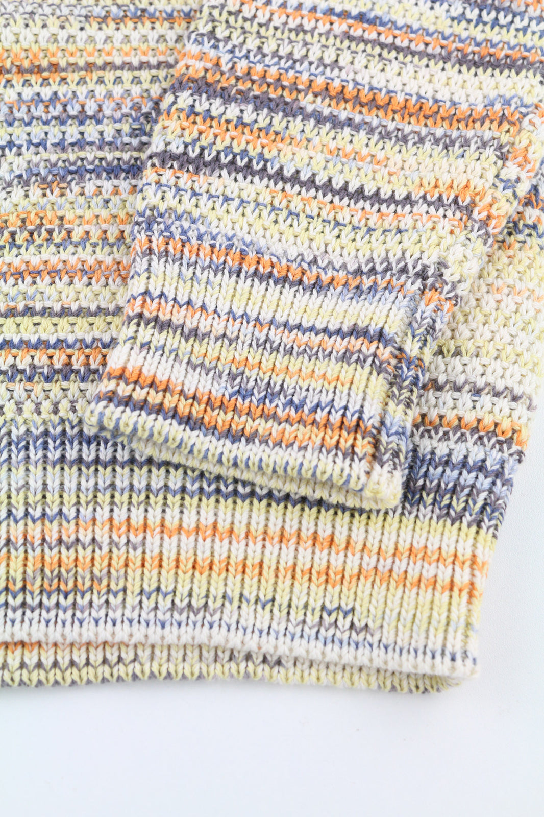 DSQUARED2 Women Jumper M Multicoloured Pure Cotton Knitted Long Sleeved Pullover