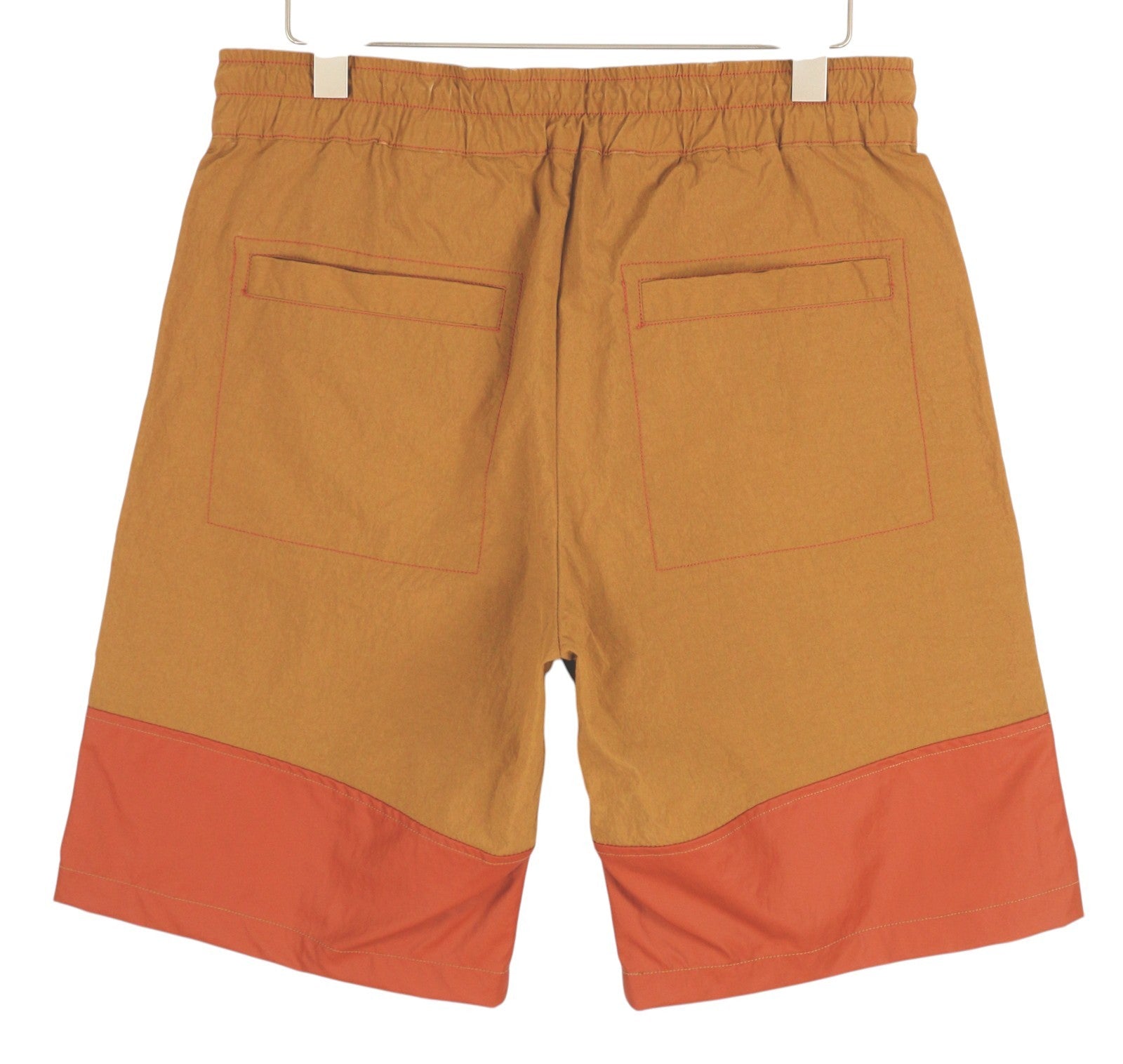 DIESEL P-Glary Men Shorts W32 Cargo Brown Elastic Waist Multi Pockets RRP€175