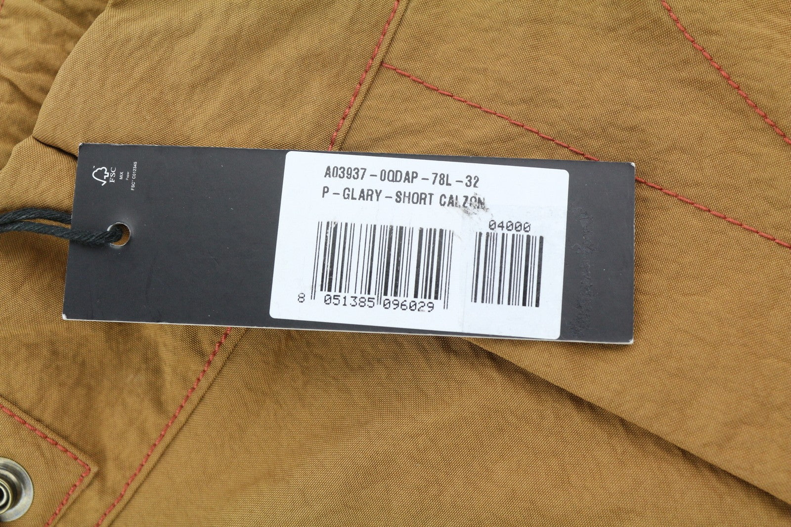 DIESEL P-Glary Men Shorts W32 Cargo Brown Elastic Waist Multi Pockets RRP€175