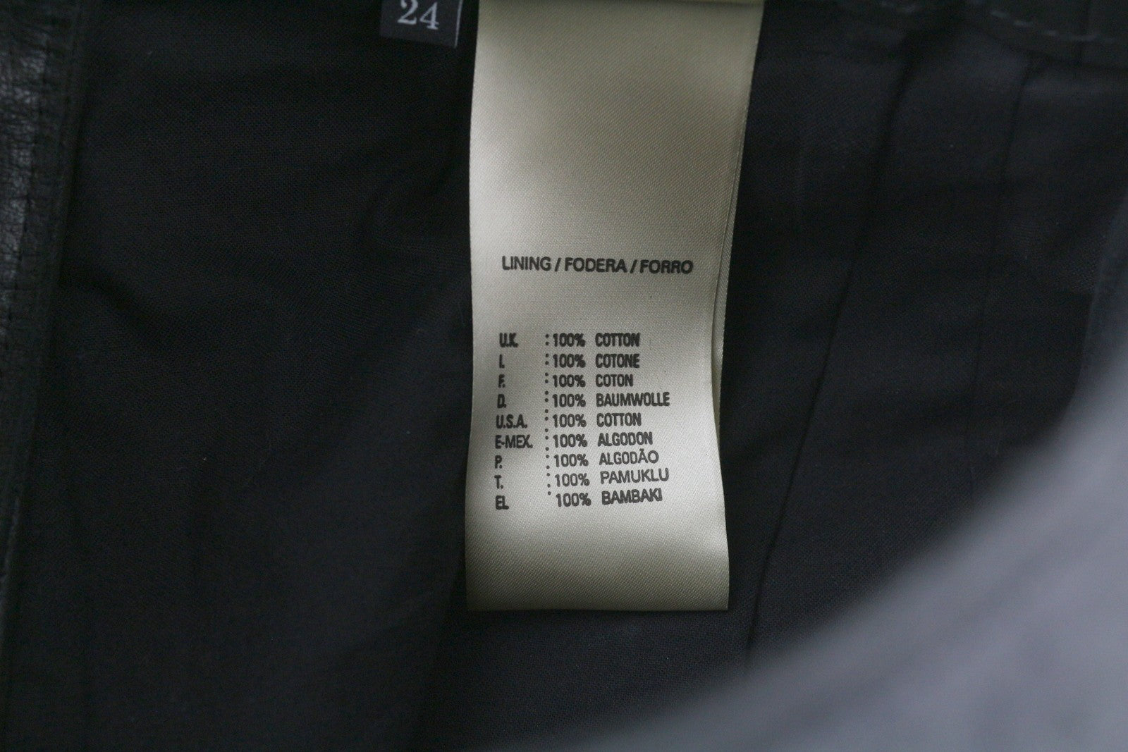 DIESEL L-Leonis 0GANN Women Shorts W24 Black Cowhide Leather Fringe RRP€500