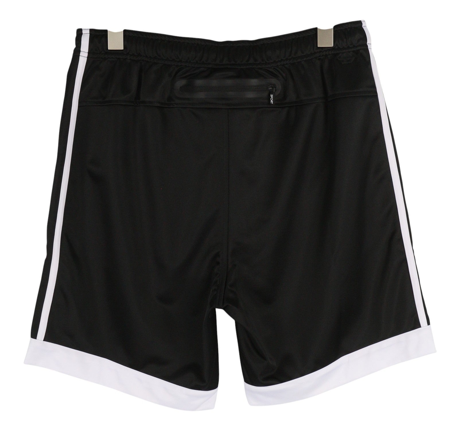 DIESEL Amsb-Stadiom-Wt13 Men Shorts L 55DSL Sports Track Elastic Waist Black