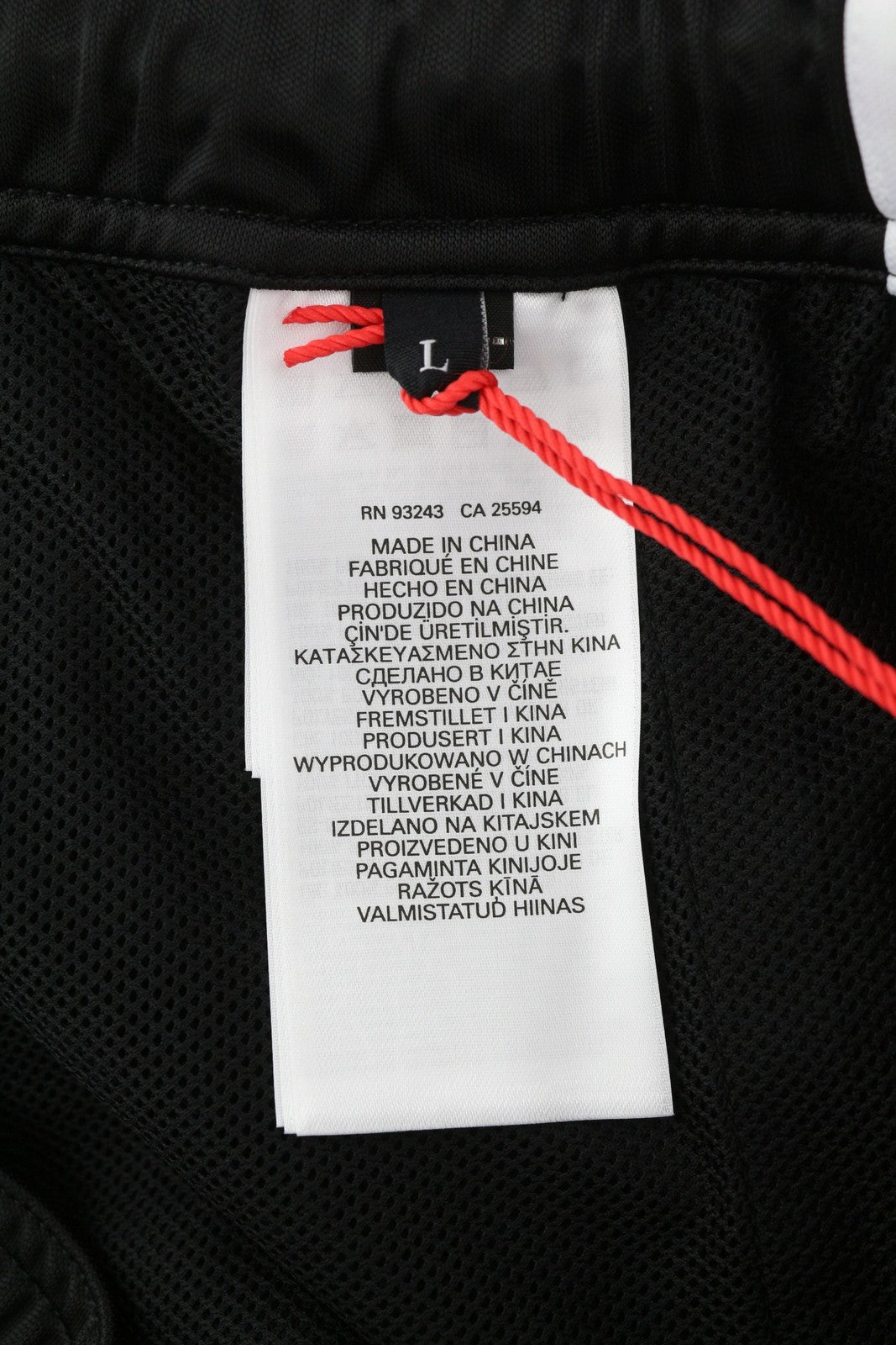 DIESEL Amsb-Stadiom-Wt13 Men Shorts L 55DSL Sports Track Elastic Waist Black