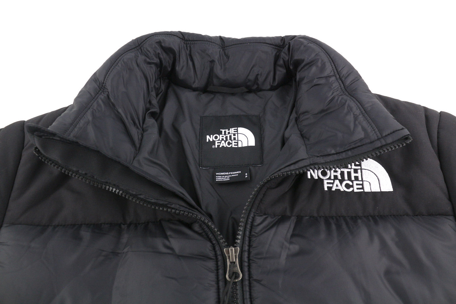 THE NORTH FACE Himalayan Insulated Women Jacket S Black Quilted Zipper Puffer