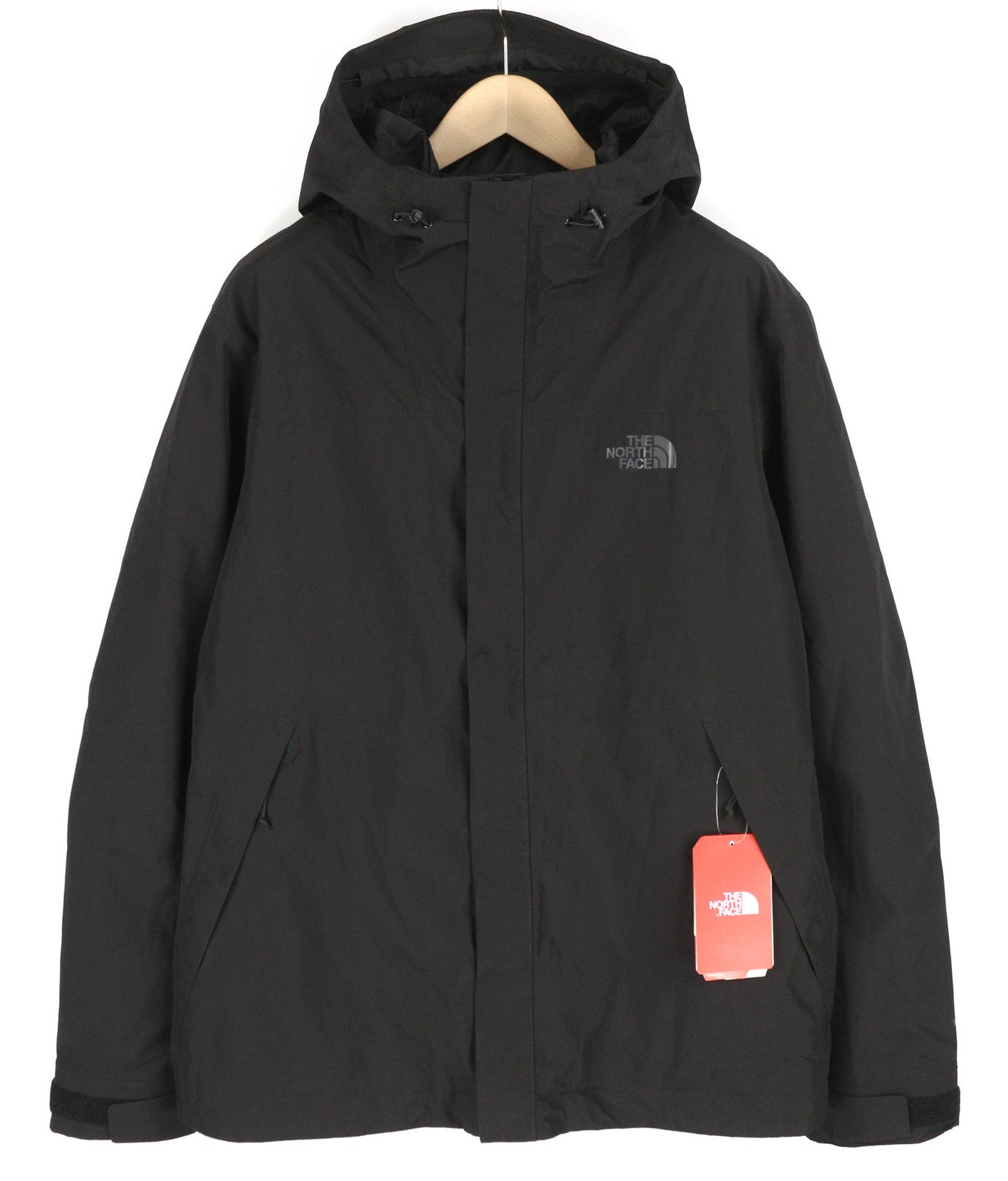 THE NORTH FACE Men Jacket XL Dryvent Removable Lining  Full Zip Black