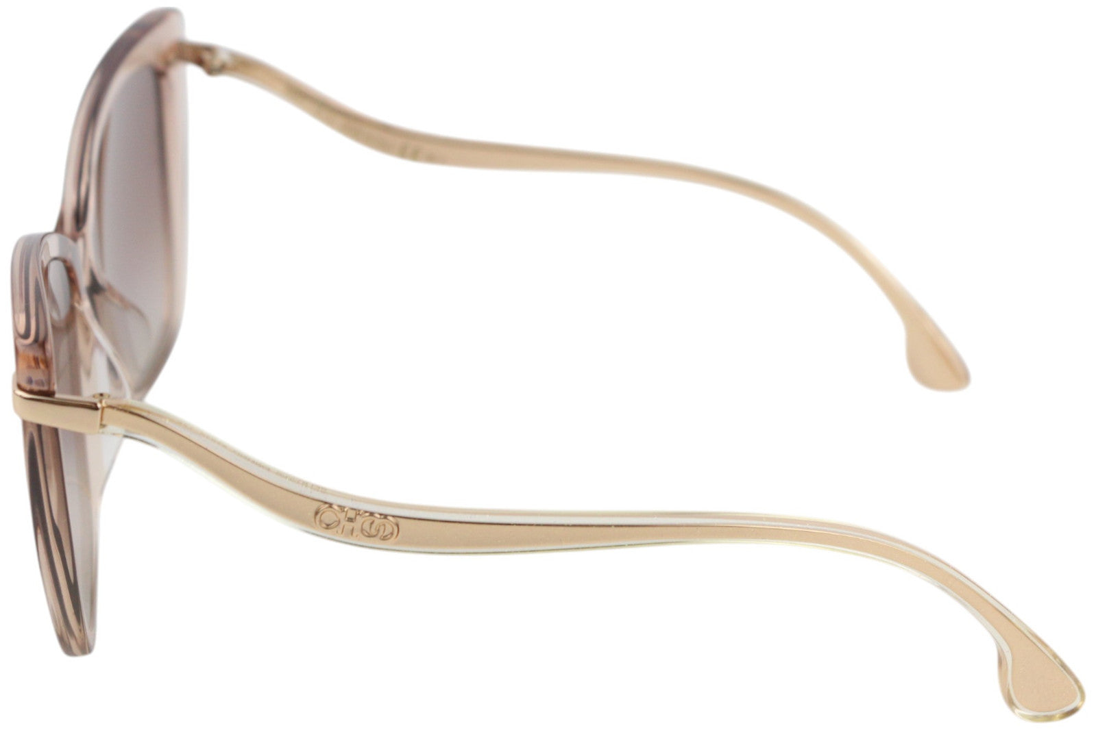 JIMMY CHOO Selby/G/S Women Sunglasses ONE SIZE Tinted Cateye Style Logo RRP€349
