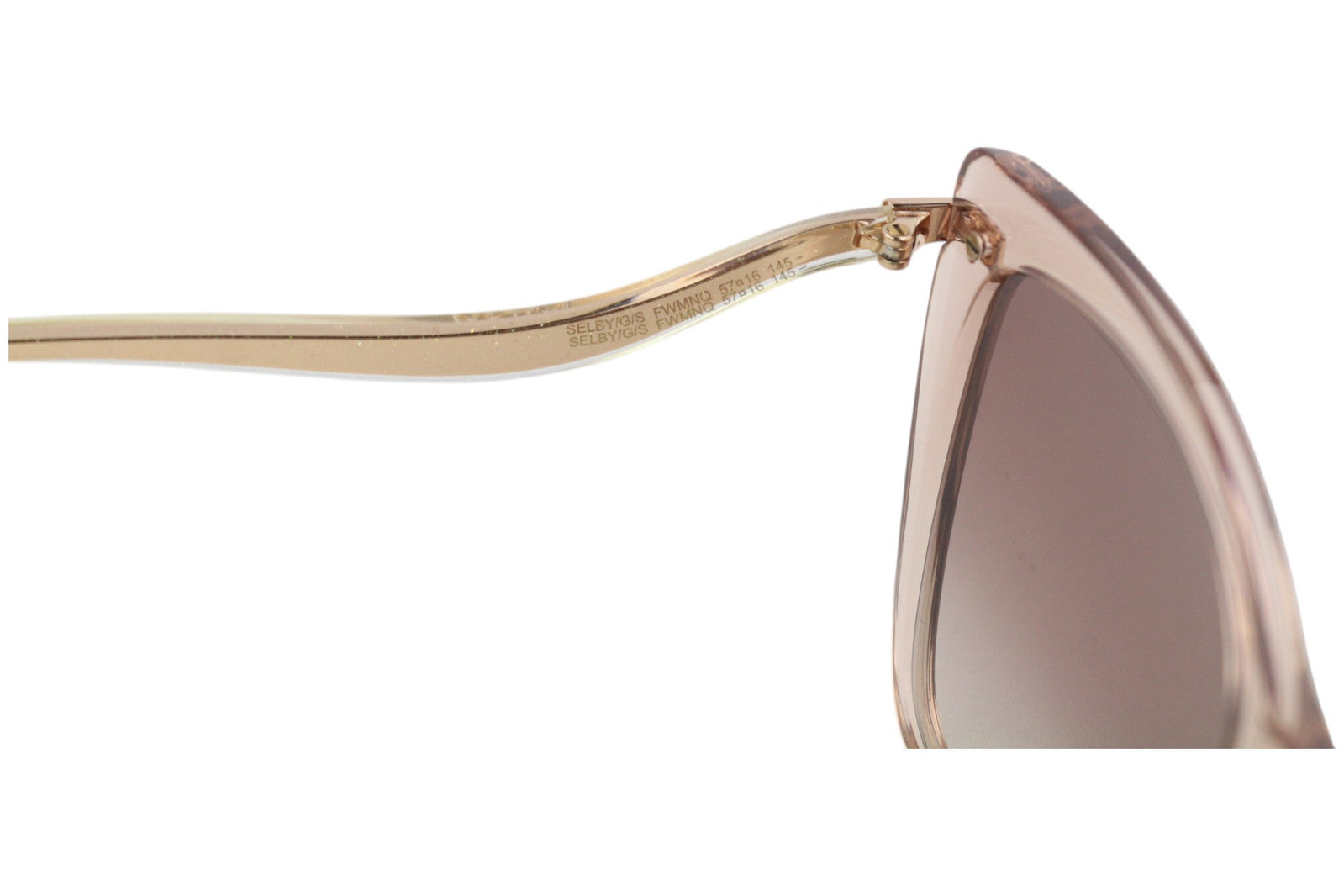 JIMMY CHOO Selby/G/S Women Sunglasses ONE SIZE Tinted Cateye Style Logo RRP€349