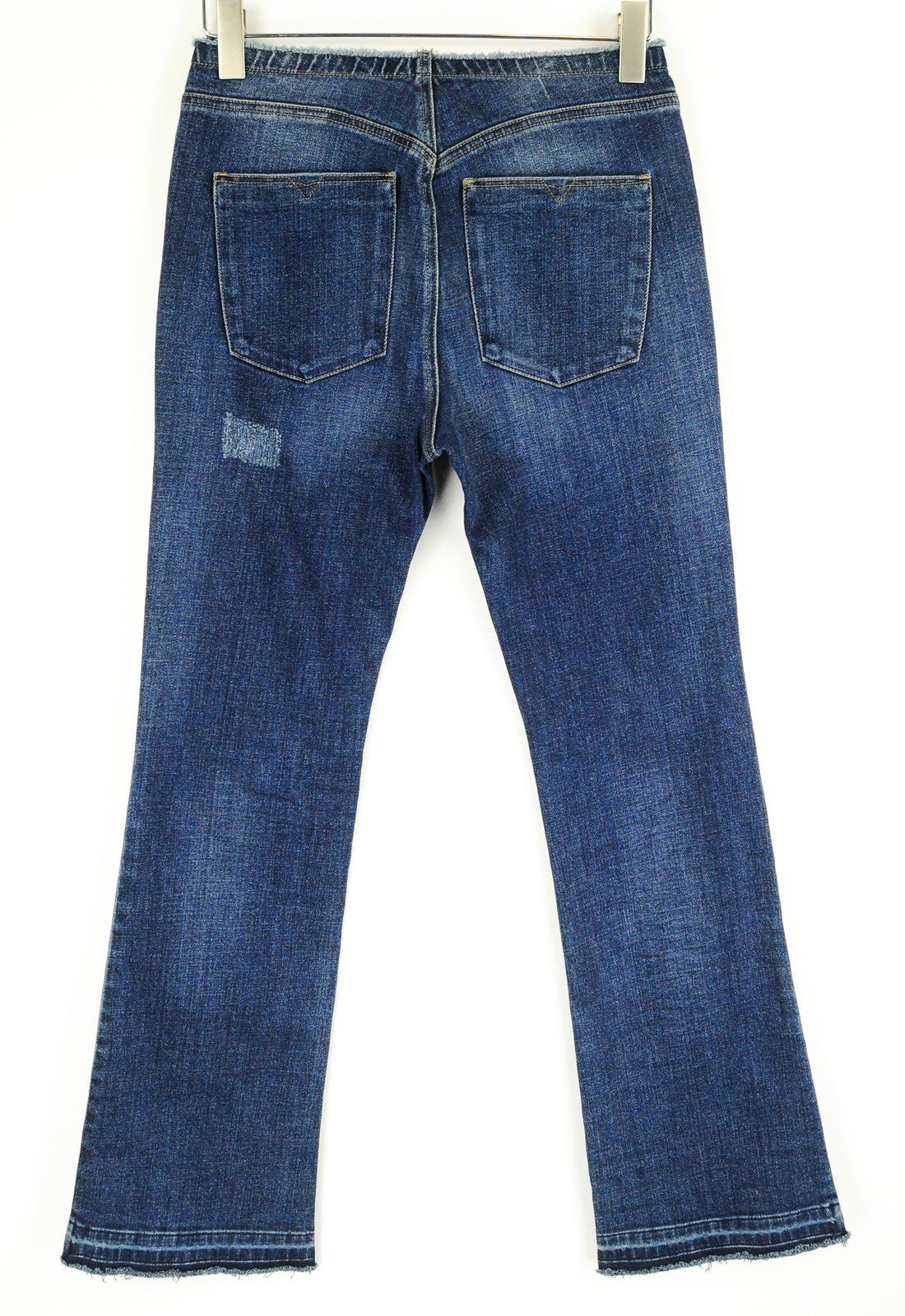 DIESEL De-Doras 084MC Womens's Jeans W27 Patched Flared Cropped Distressed