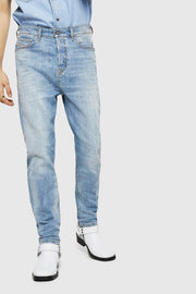 DIESEL D-Vider 081AL W28 L30 Men's Blue Carrot Fit  Stretch Light Jeans