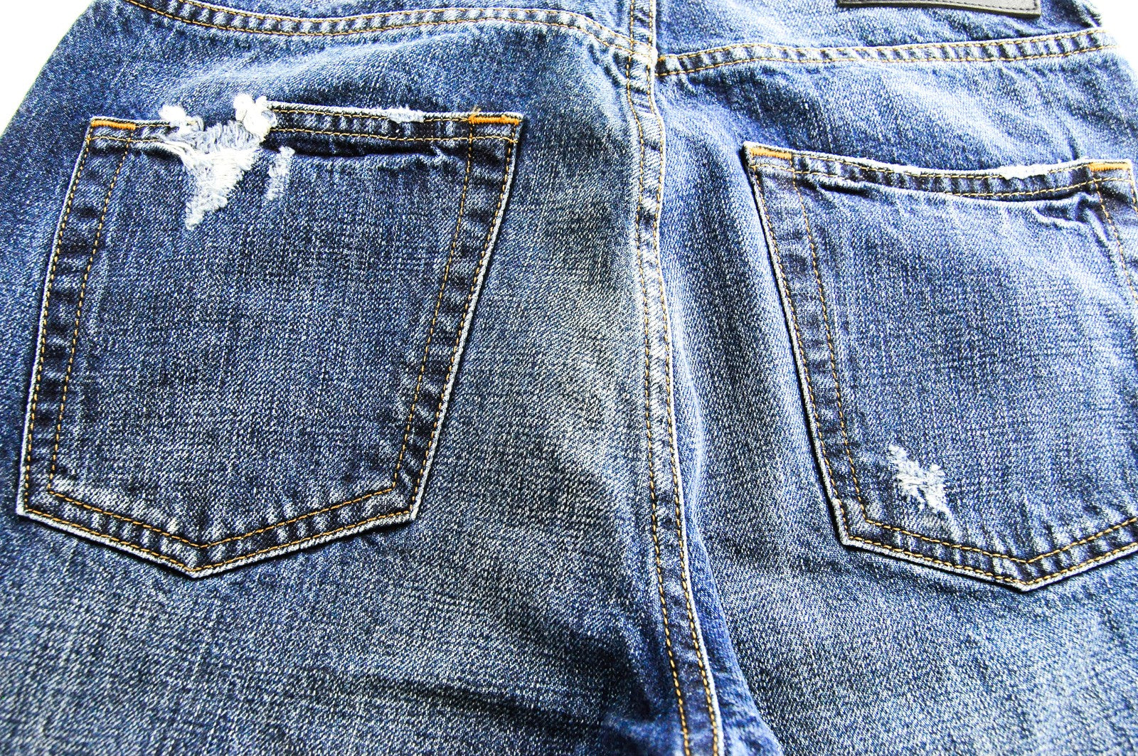 DIESEL Aryel 080AH W24 L30 Womens's Jeans Aged Straight  Ripped Blue