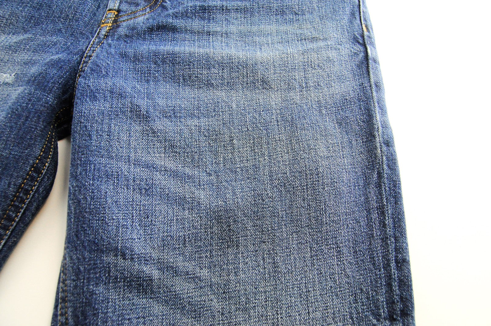 DIESEL Aryel 080AH W25 L30 Aged Look Ripped Blue  Womens's Straight Jeans