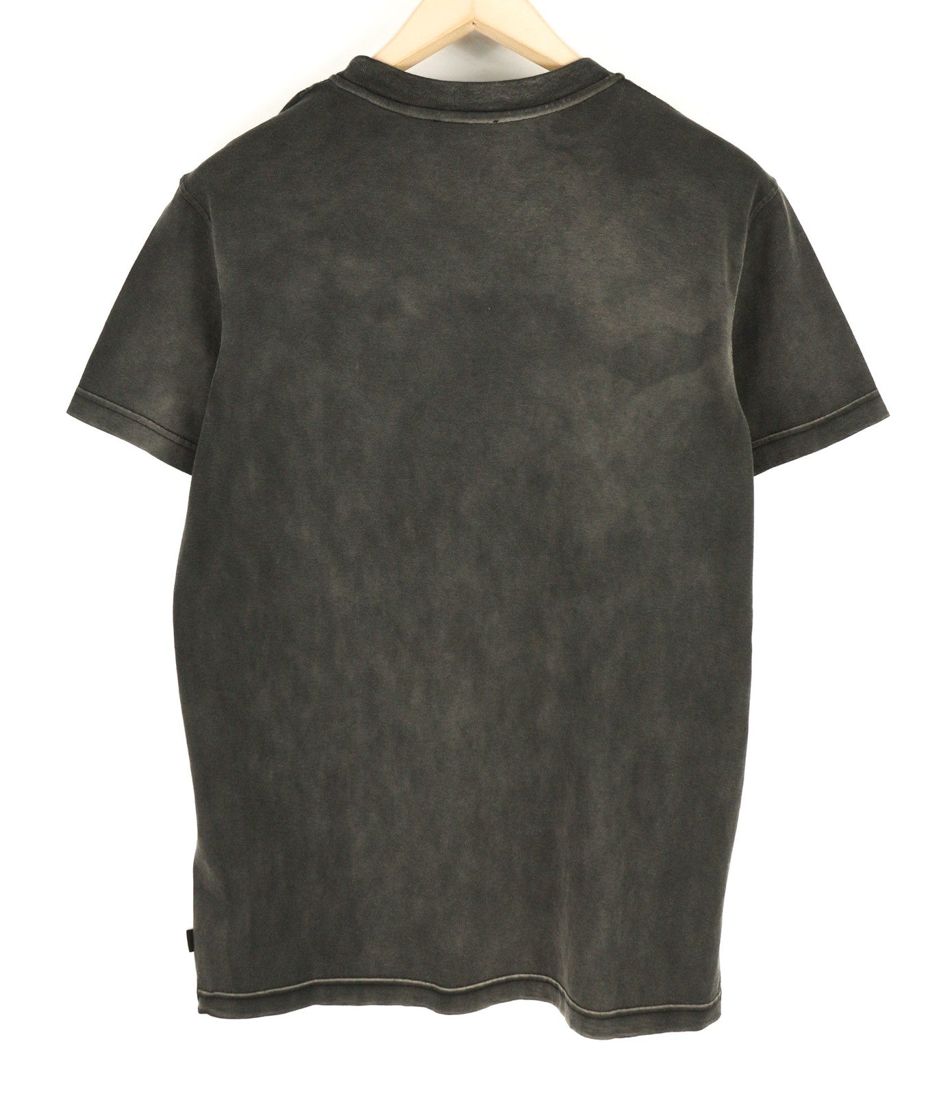 DIESEL T-Diegor-E22 Mens T-Shirt M Black Washed Short Sleeve Tricot RRP€100