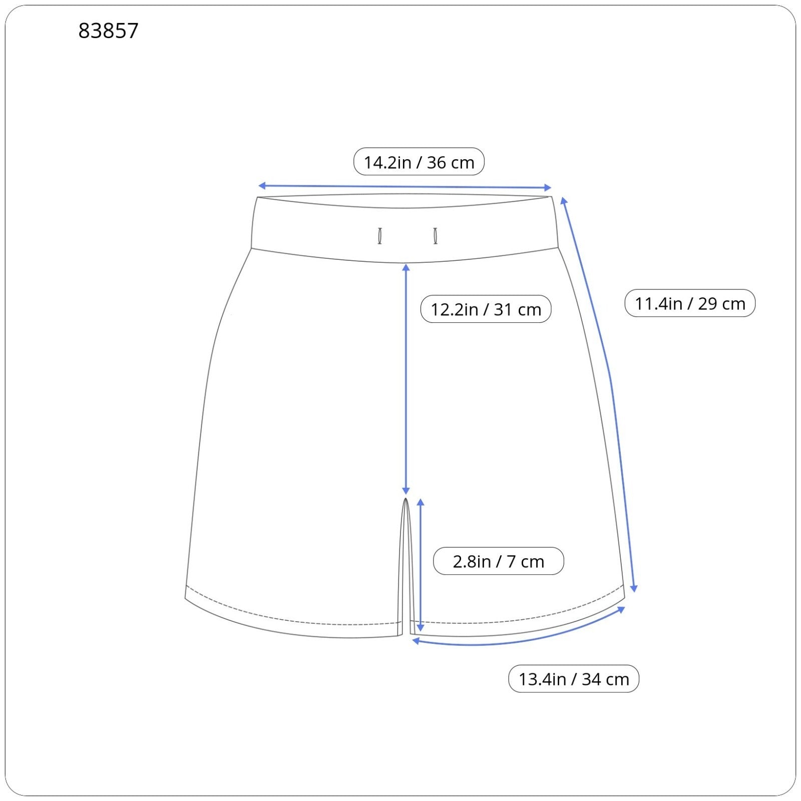 DIESEL Awwb-Eicy-Wt 12 Women Shorts L Black Elastic Waist Lined RRP€90