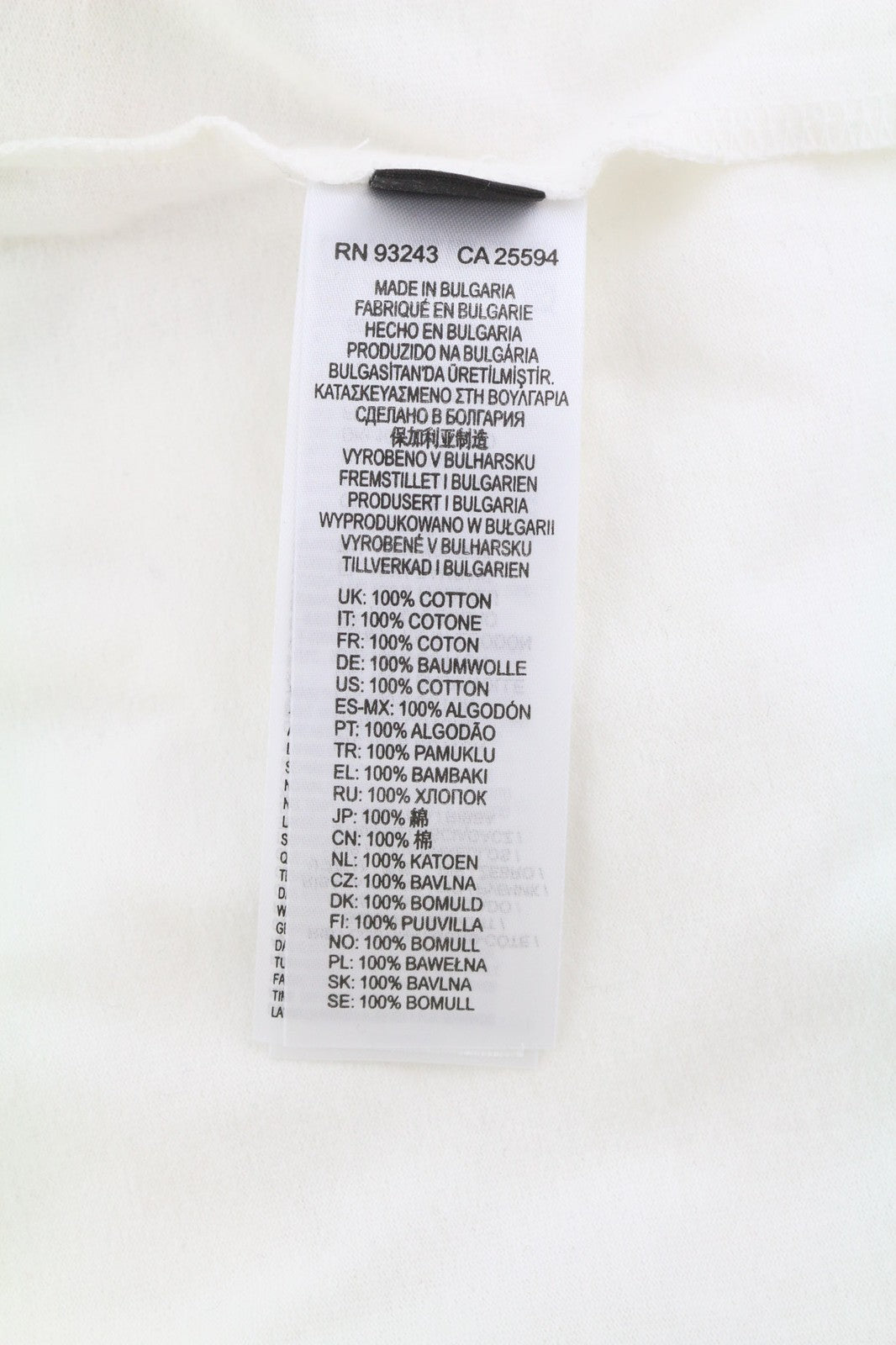 DIESEL T-Streap-Division Mens T-Shirt L Short Sleeve Crew White RRP€150