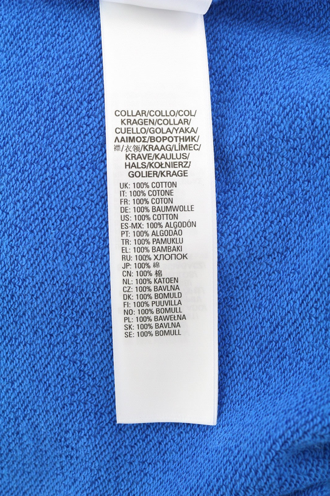 DIESEL S-Bolin Mens Sweatshirt M Short Sleeve Snap Buttons  Neck Blue RRP€175