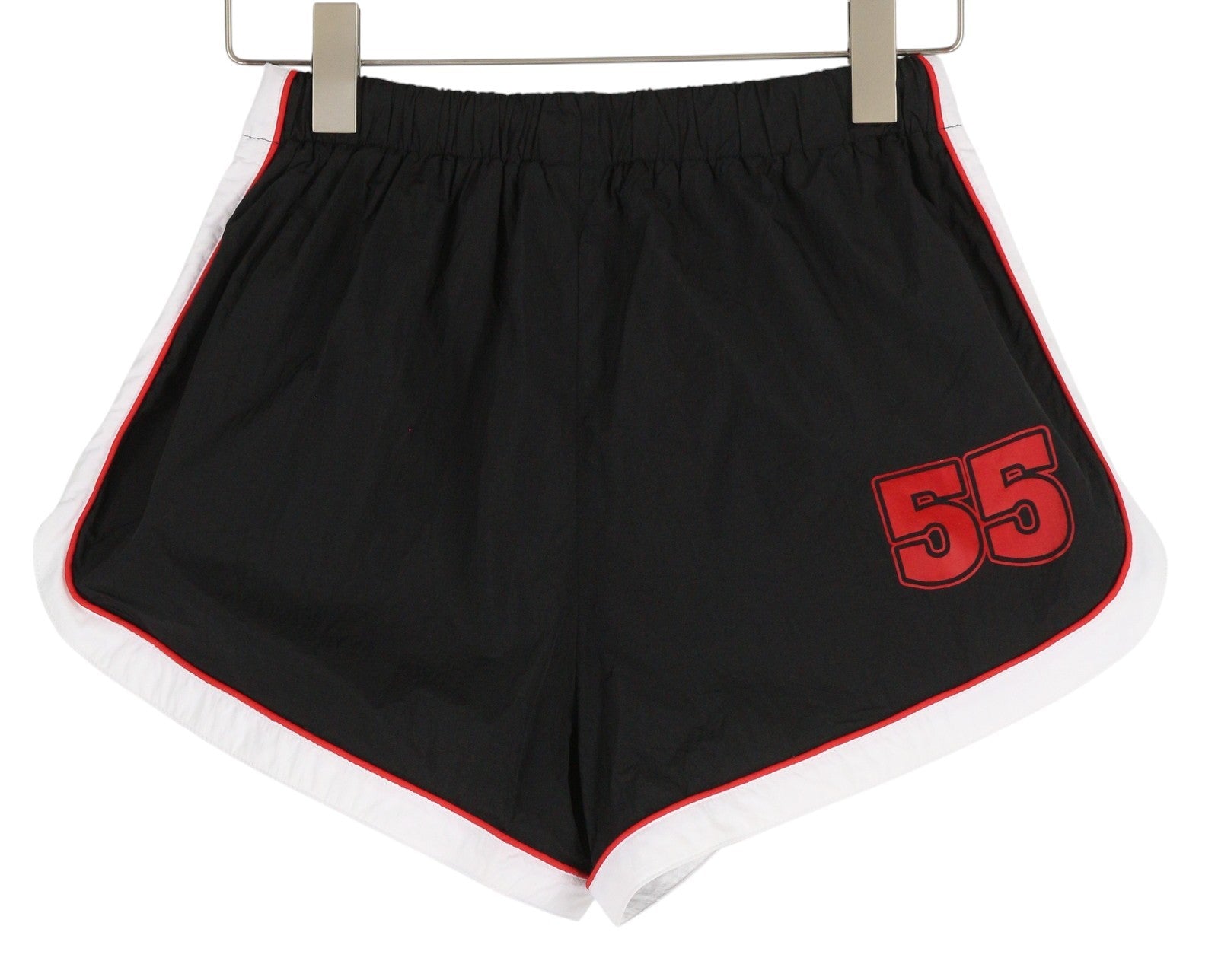 DIESEL Awwb-Eicy-Wt 12 Women Shorts M Black Elastic Waist Lined RRP€90