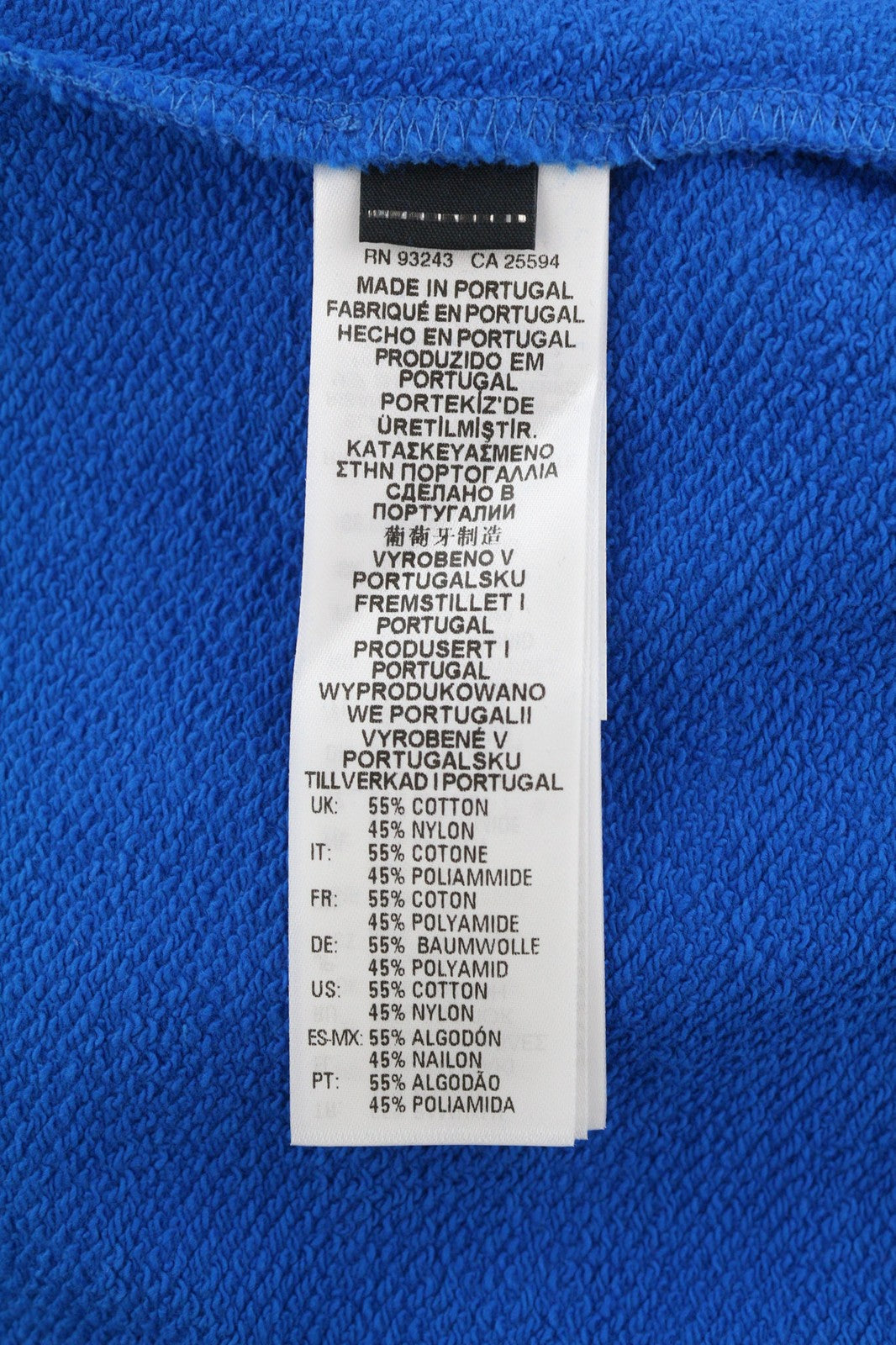 DIESEL S-Lock Mens Sweatshirt 3XL Blue Full Zip High Neck Pockets  Unlined