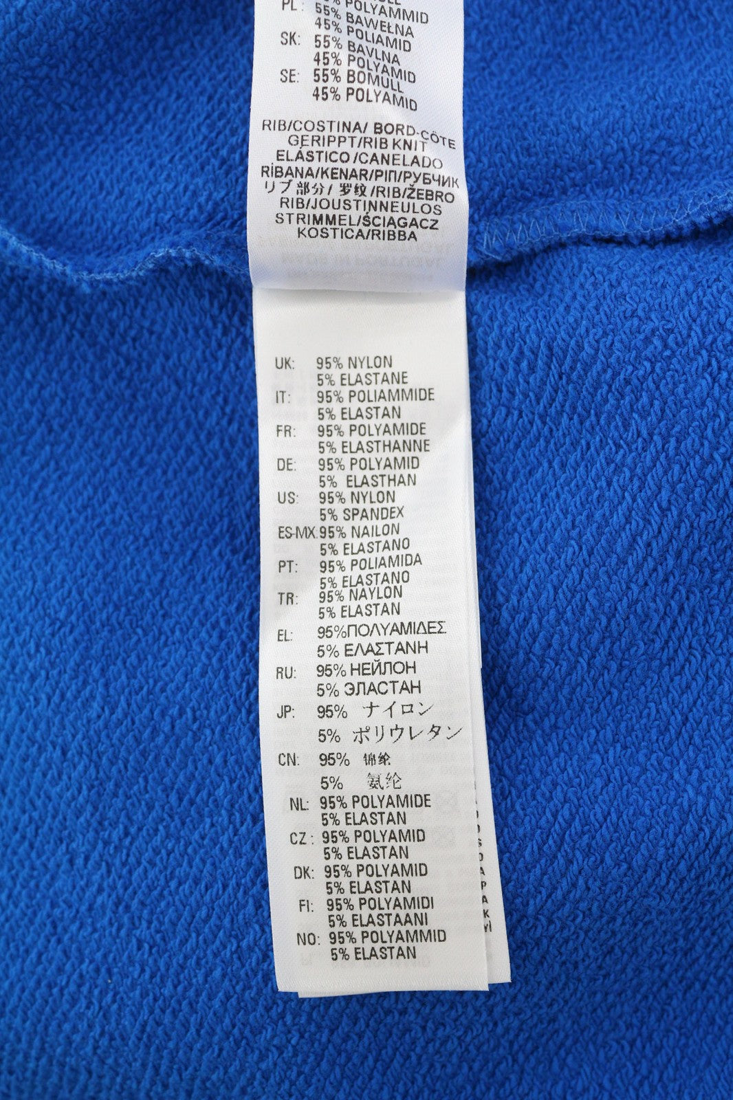 DIESEL S-Lock Mens Sweatshirt 3XL Blue Full Zip High Neck Pockets  Unlined