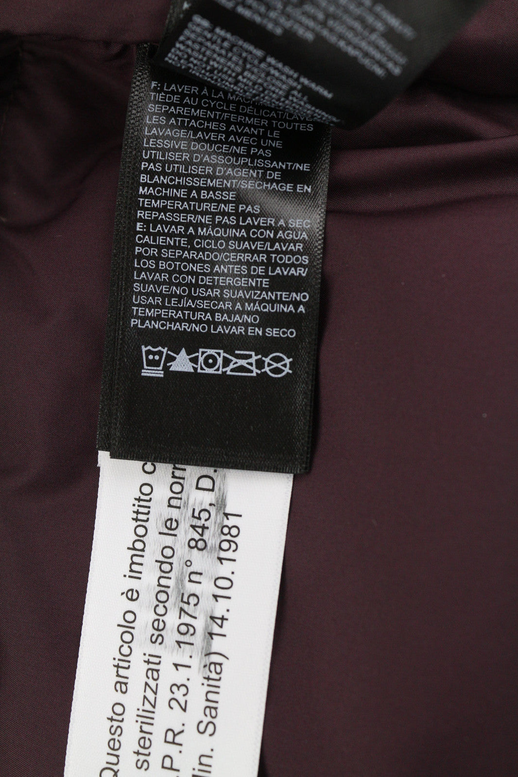 THE NORTH FACE Box Canyon Women Jacket L 550 Down Insulated Quilted Burgundy