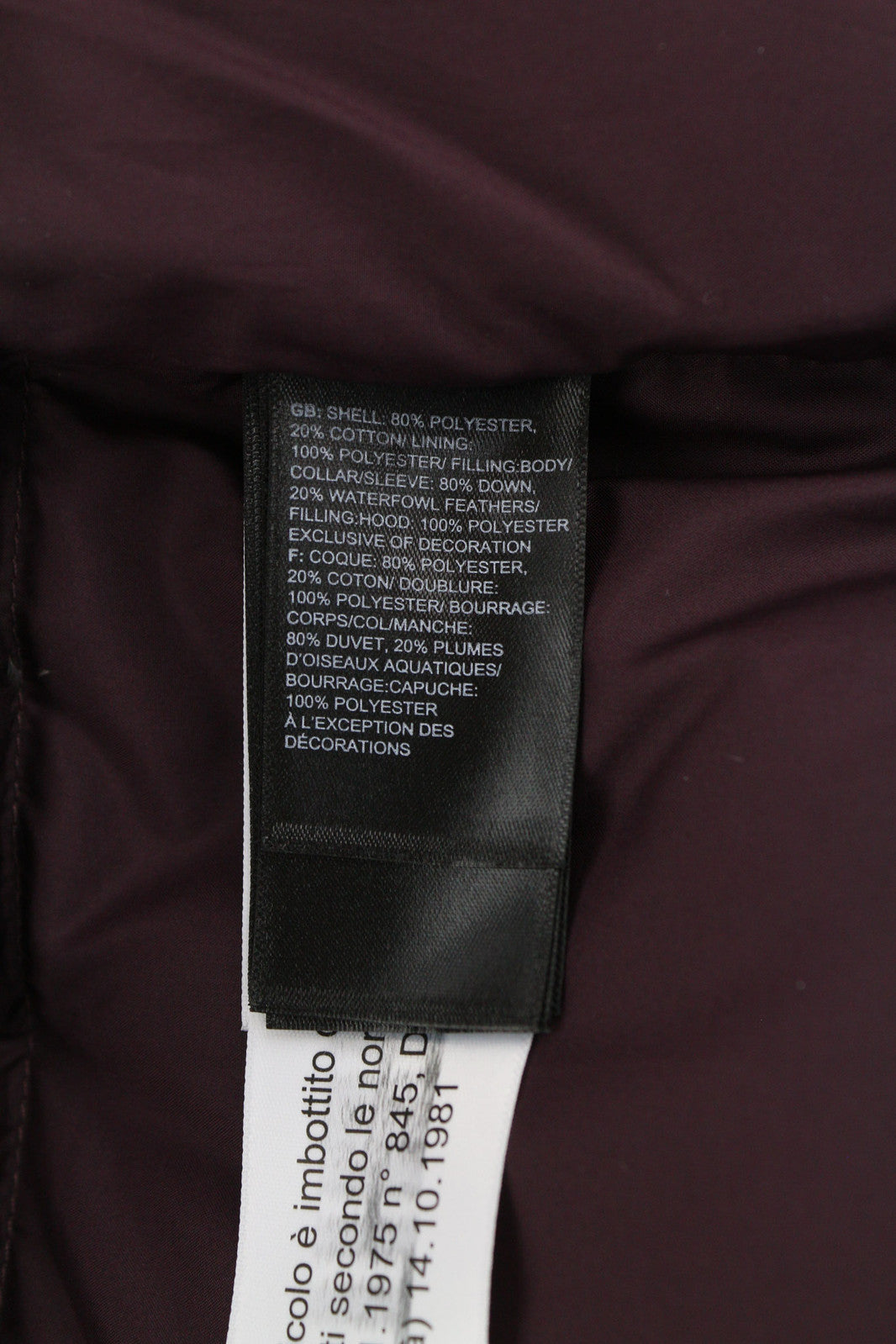 THE NORTH FACE Box Canyon Women Jacket L 550 Down Insulated Quilted Burgundy
