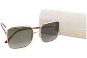 JIMMY CHOO Aliana/S Women Sunglasses ONE SIZE Tinted Shiny Gold Tone RRP€349