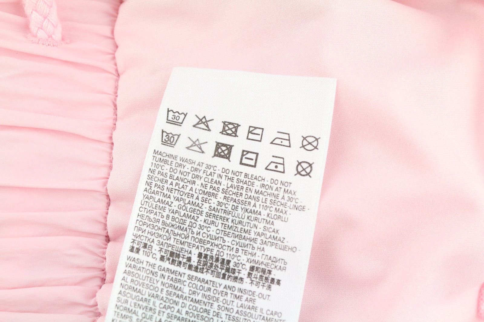 DIESEL Awwb-Eicy-Wt 12 Women Shorts 2XS Pink Elastic Waist Lined Logo RRP€90