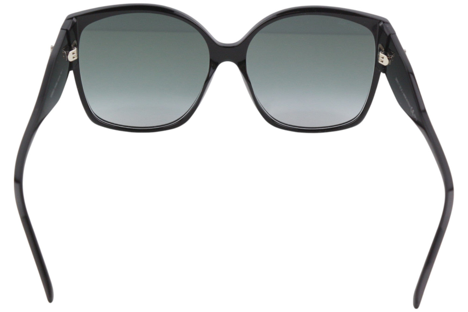 JIMMY CHOO Noemi/S Women Sunglasses RRP€399 Silver Glitter Swarovski Crystals