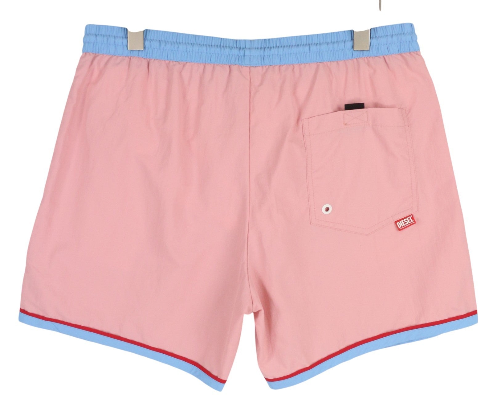 DIESEL Bmbx-Wave-B Men Swimwear 2XL Mesh Lined Drawstrings Waist Swimpool Beach