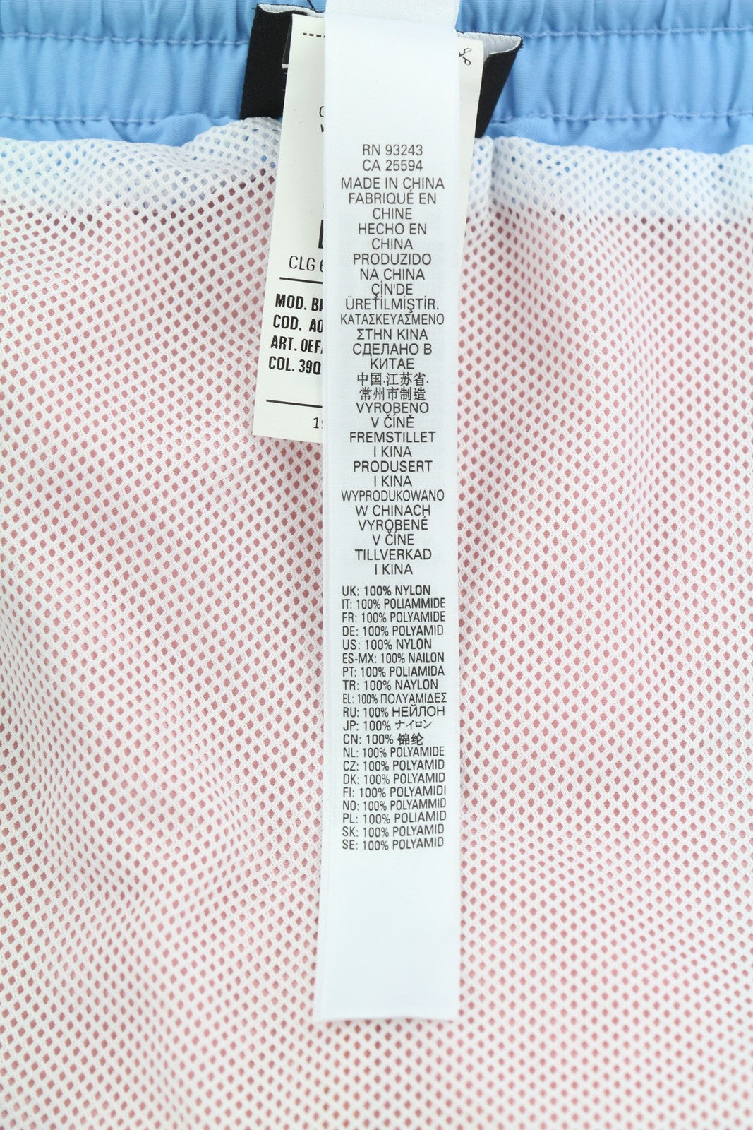 DIESEL Bmbx-Wave-B Men Swimwear 2XL Mesh Lined Drawstrings Waist Swimpool Beach