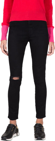 DIESEL Babhila-High 084ZN W26 L30 Women's Black Slim Ripped Skinny Stretch Jeans