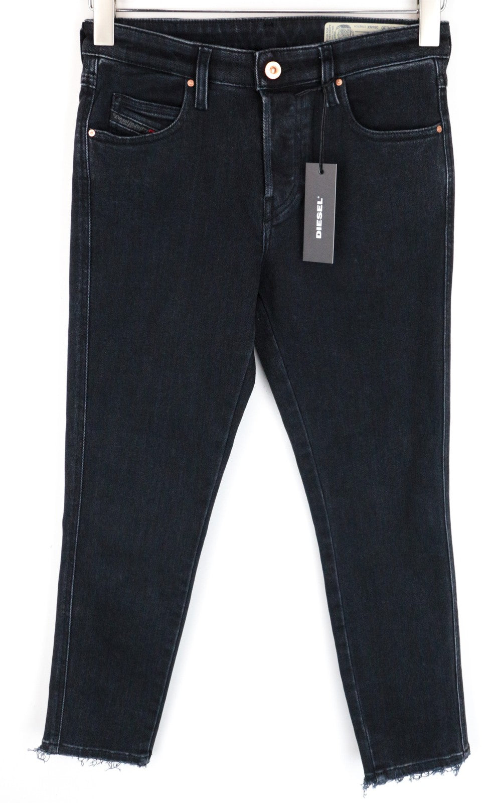 DIESEL Babhila 084NX W25 L30 Women's Blue Cotton Stretch Jeans Slim Skinny Fit