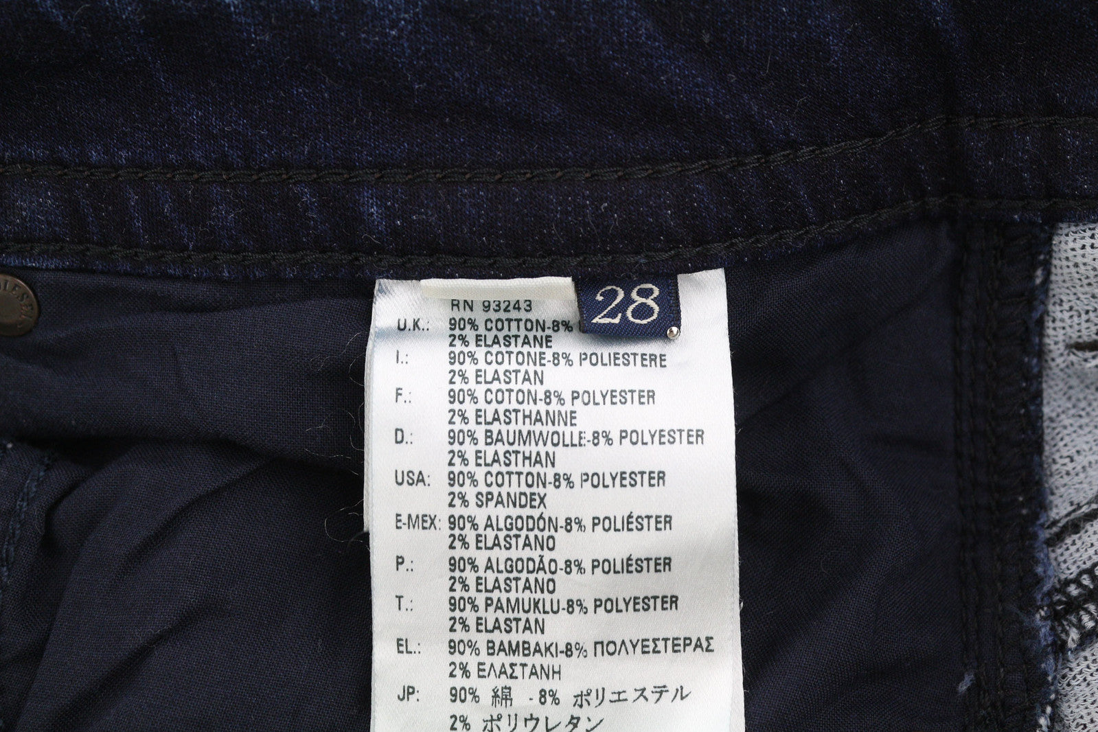 DIESEL Thavar-Ne 0607U Men Jeans W28 Jogg Sweat Ripped Distress Blue RRP200